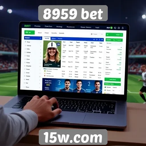 Experiência do usuário no site 8959 bet